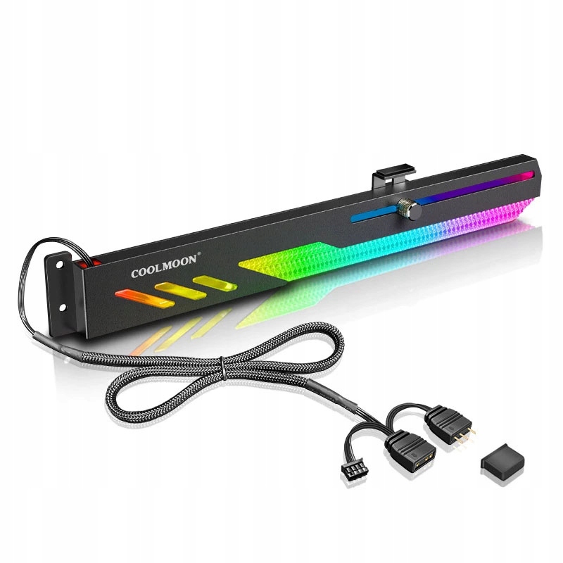 Akcesoria PC Wspornik - Podpora GPU RGB