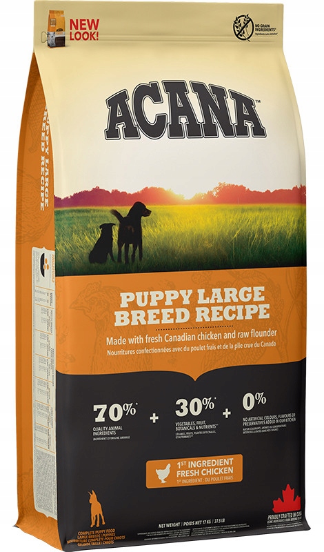 Acana Puppy Large Breed Heritage 17kg