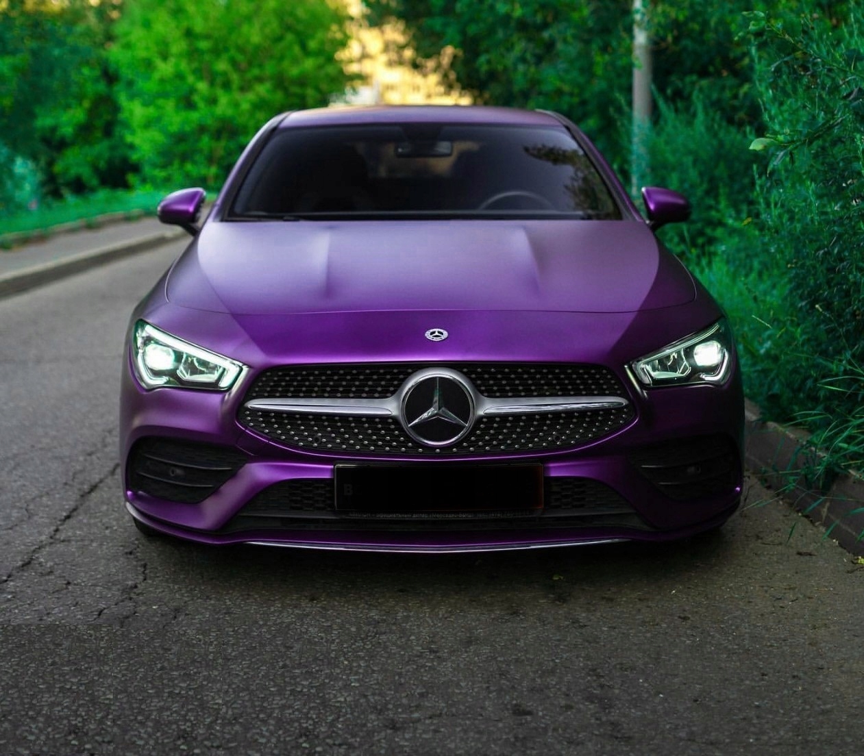 FOLIA FIOLETOWA SATYNA 20m*152cm FIOLET PERŁA CHROM MAT SAMOCHODOWA OKLEINA EAN (GTIN) 5904067490840