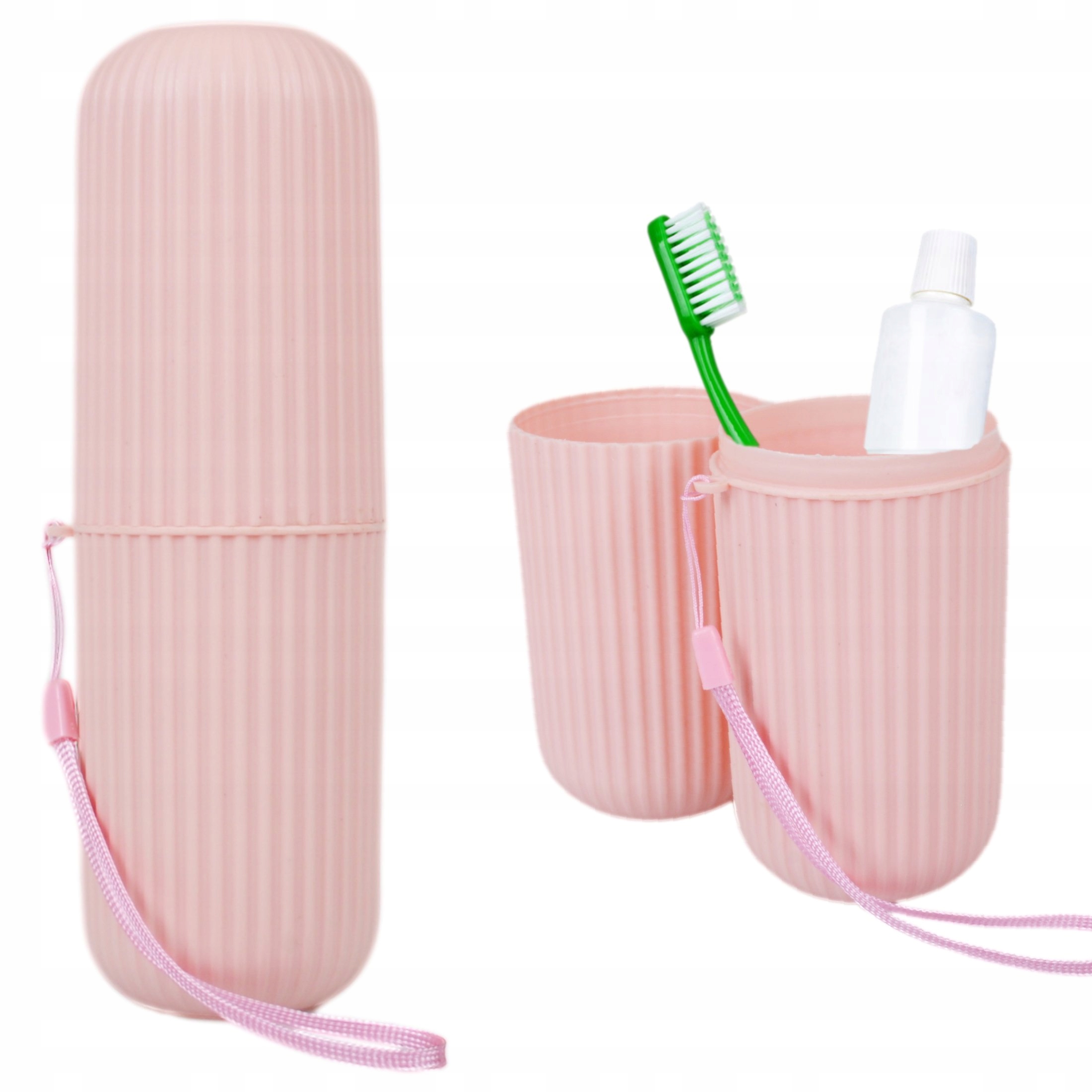 ETUI POJEMNIK SZCZOTECZKĘ PASTĘ DO ZĘBÓW PODRÓŻNY