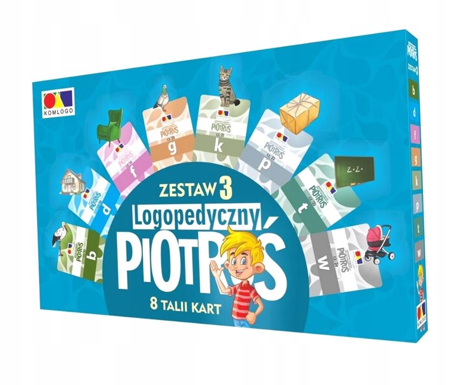 Logopedyczny Piotruś. Zestaw 3