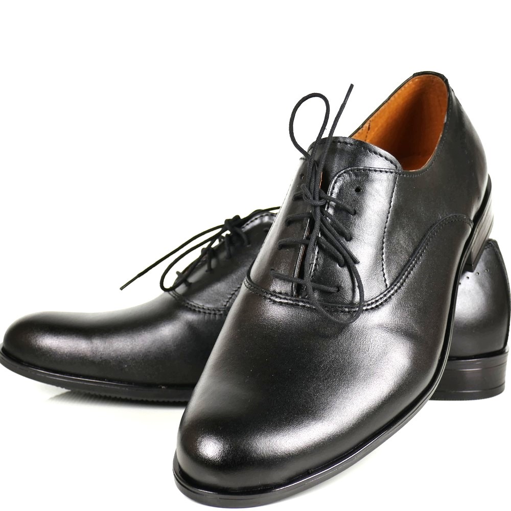 Černé Elegantní Polobotky Z Přírodní Kůže Typu Panotofle, Kůže J6
