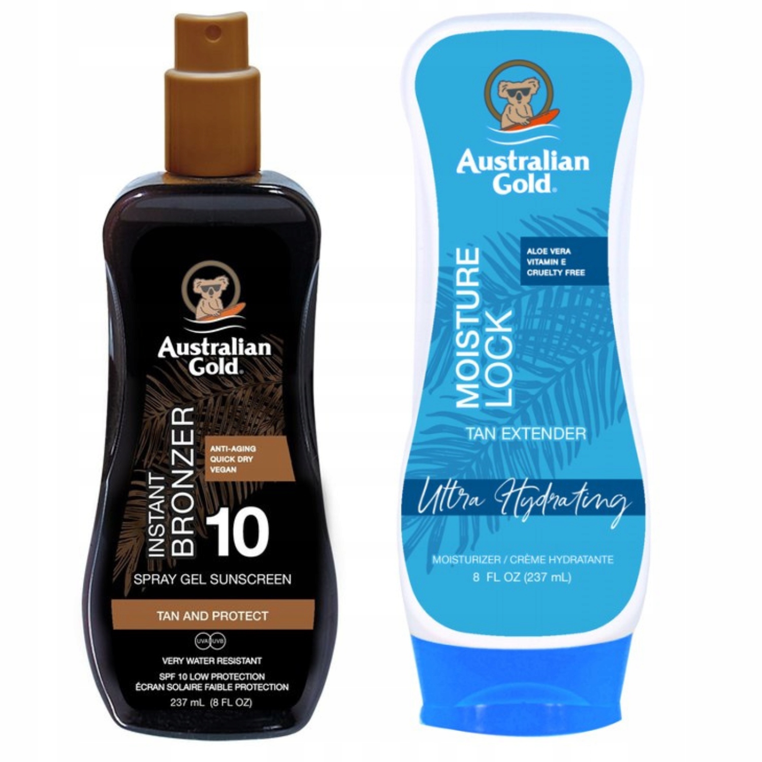 Australian Gold Bronzer ve spreji SPF10 hydratační lotion