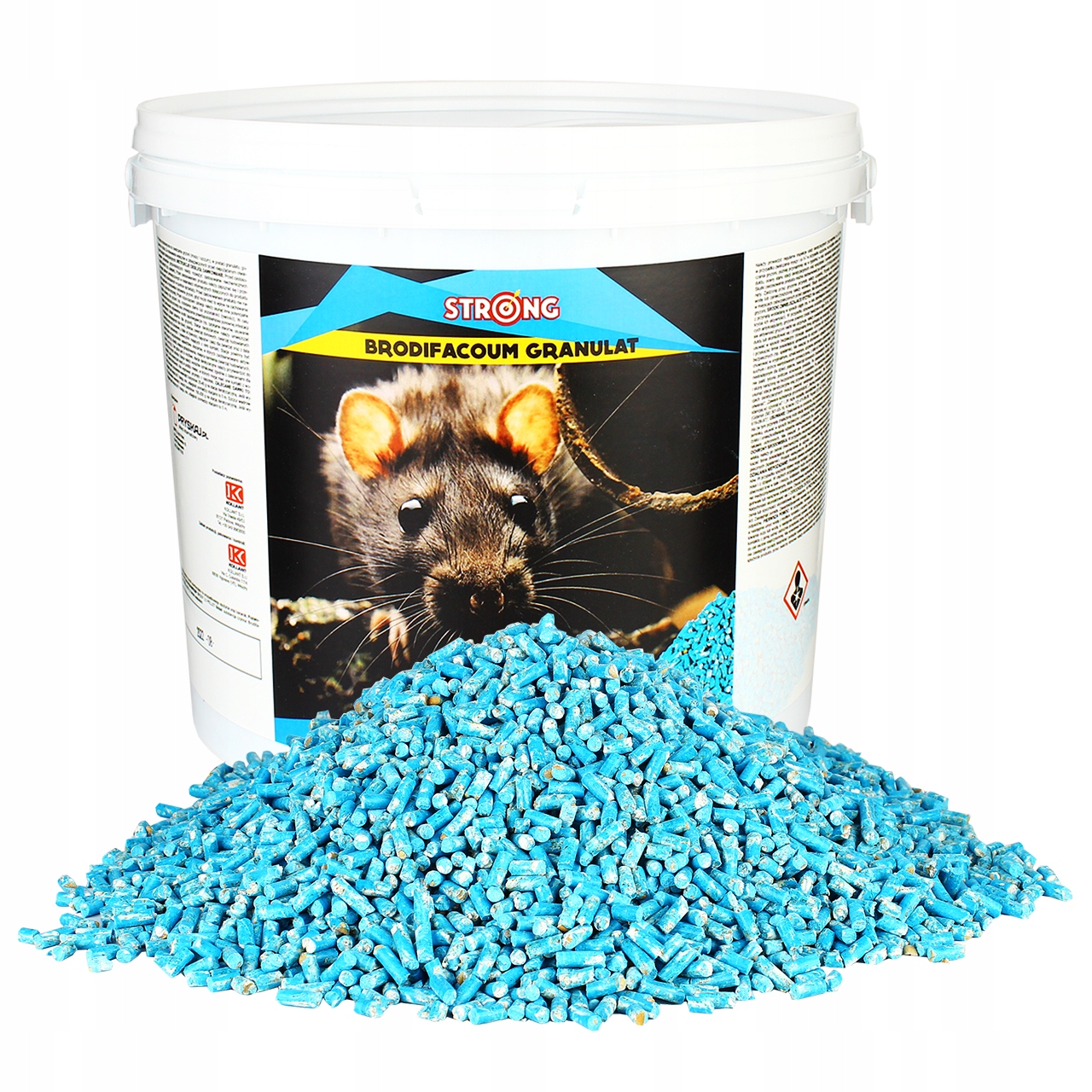 

Trutka Na Szczury Myszy Brodifakum Granulat Strong