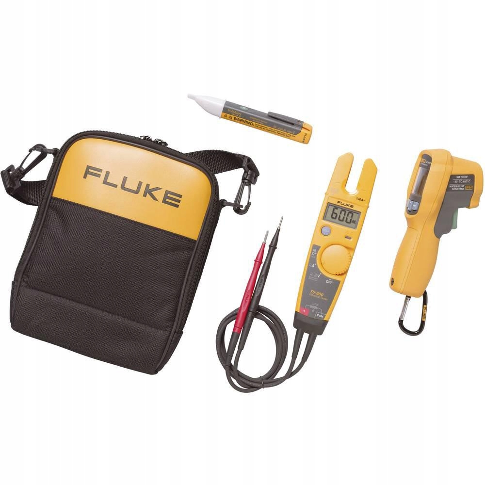 Pirometr Fluke 62MAX+ tester T5-600 próbnik zestaw