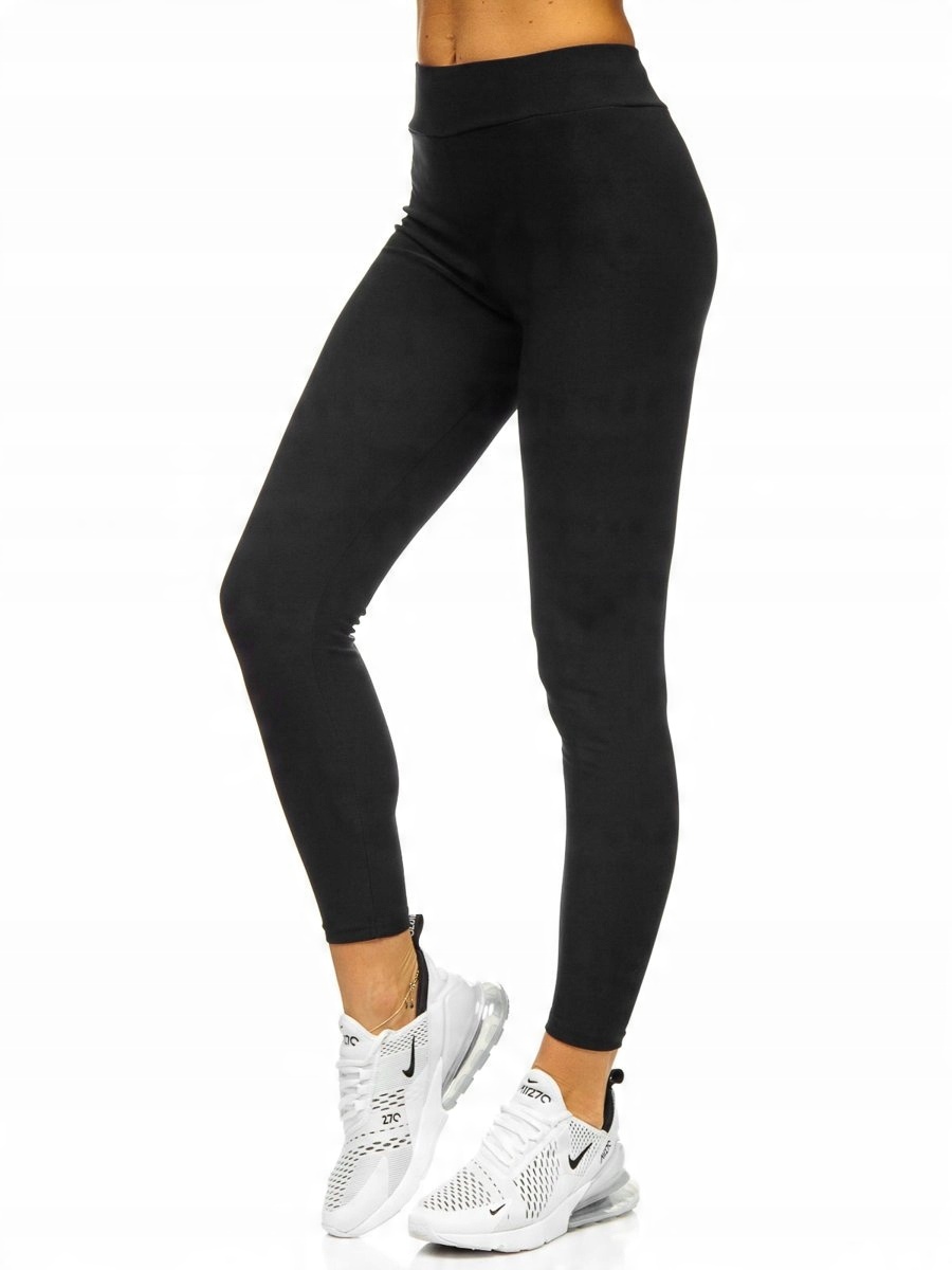 

Legginsy Damskie Getry Czarne YW01053 Denley_l