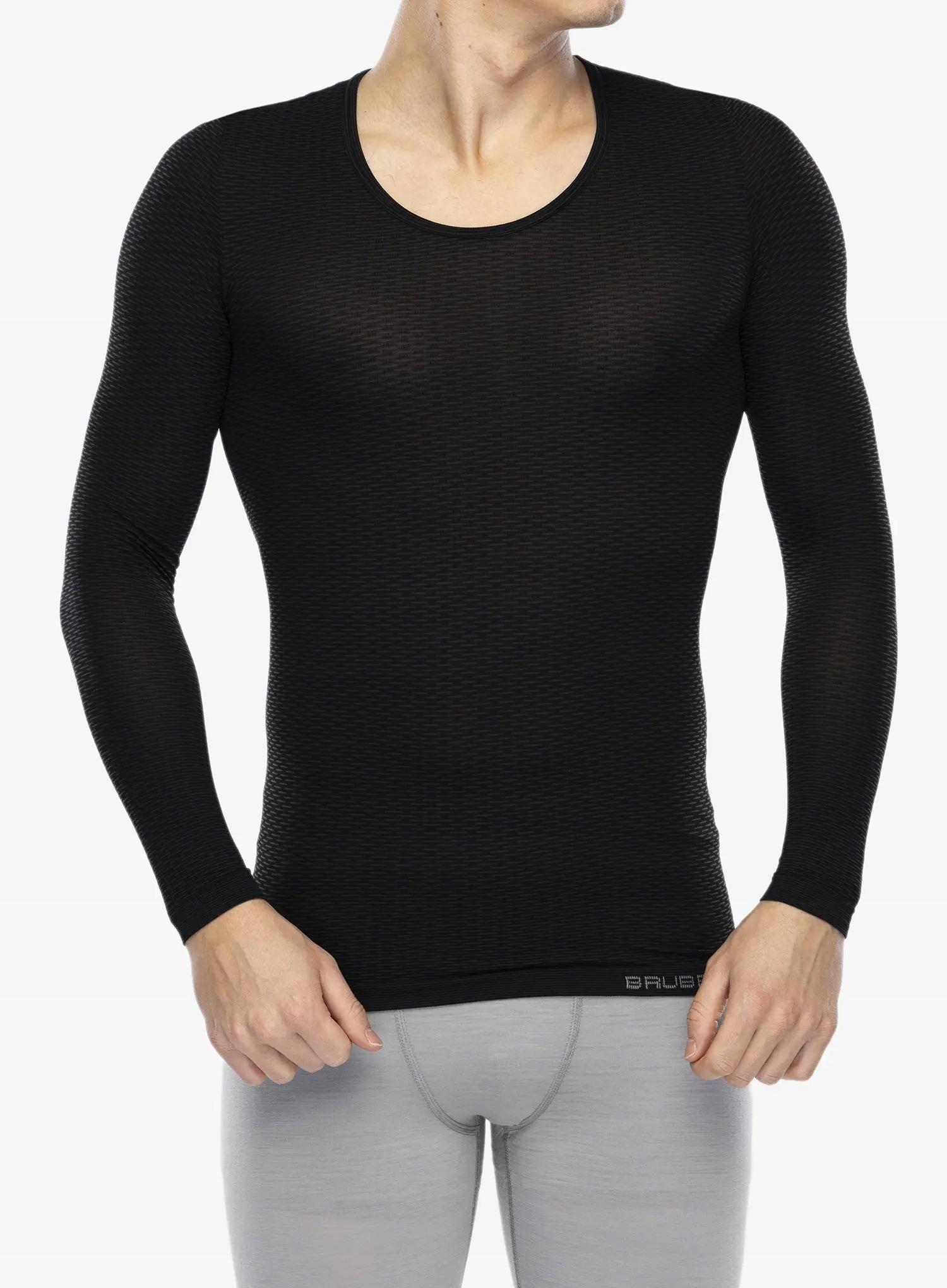 Bluza termoaktywna Brubeck Base Layer L/s Shirt graphite M