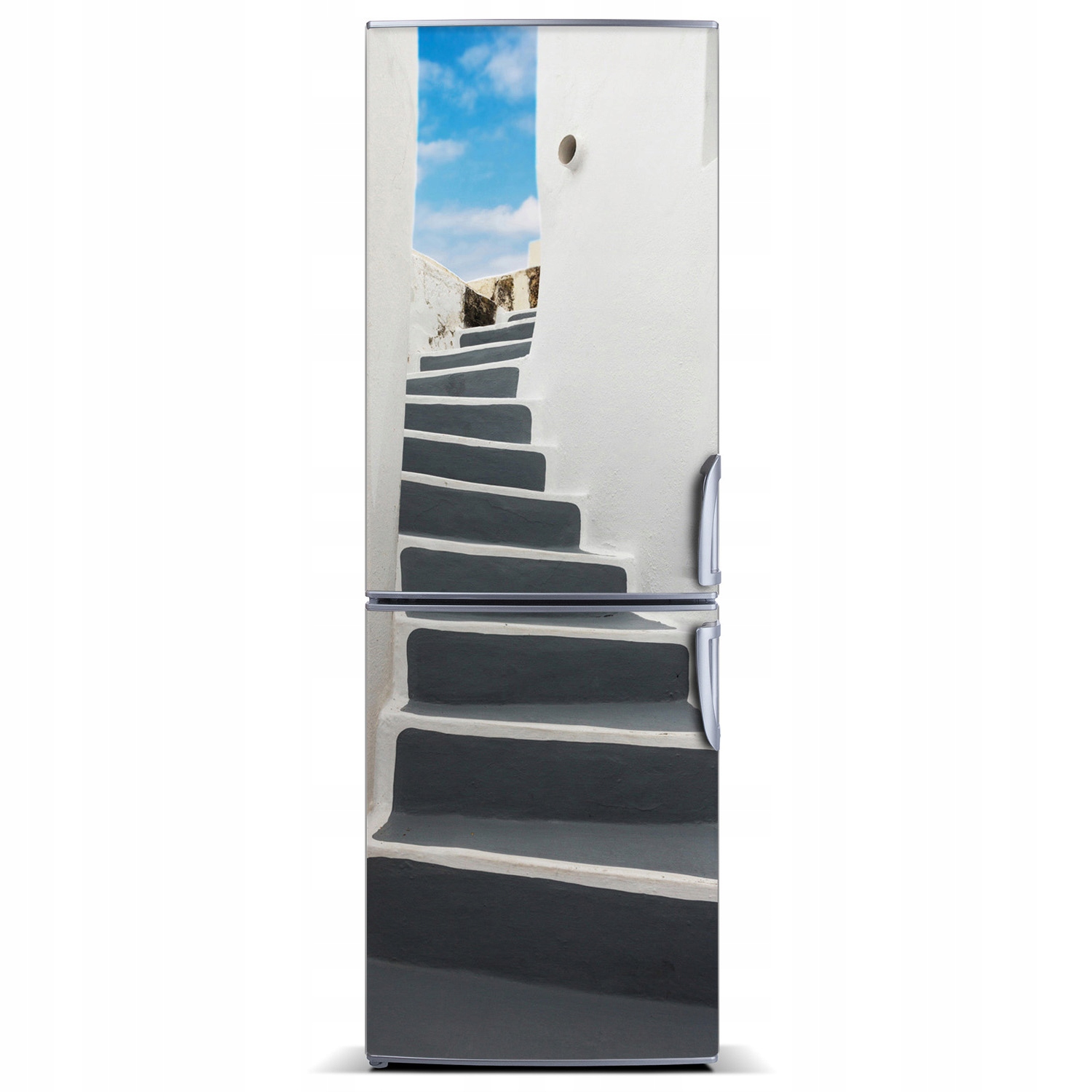

Tapeta Magnes na lodówkę Santorini Grecja 60x180