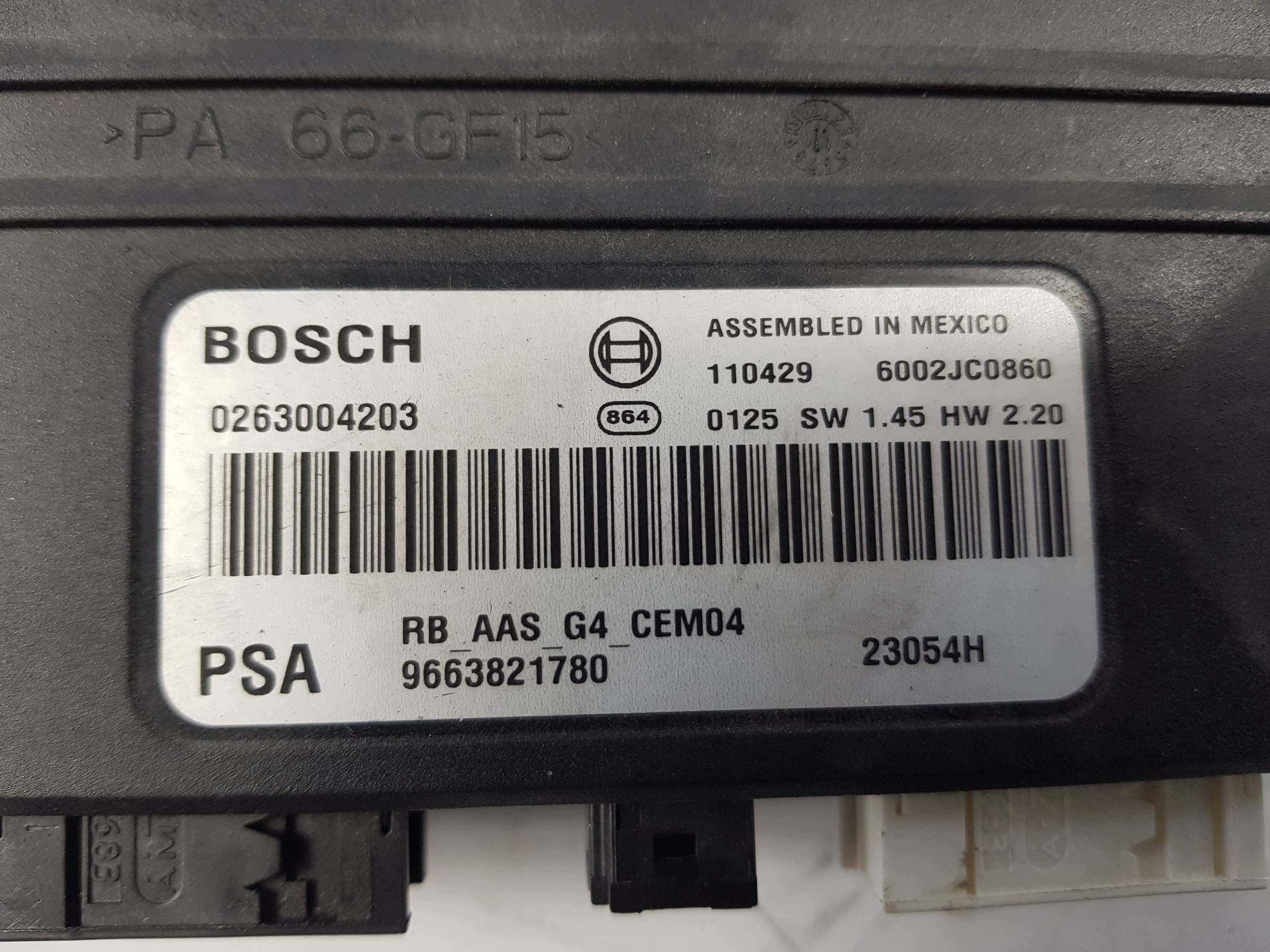 modul 9663821780 CITROEN C5 III