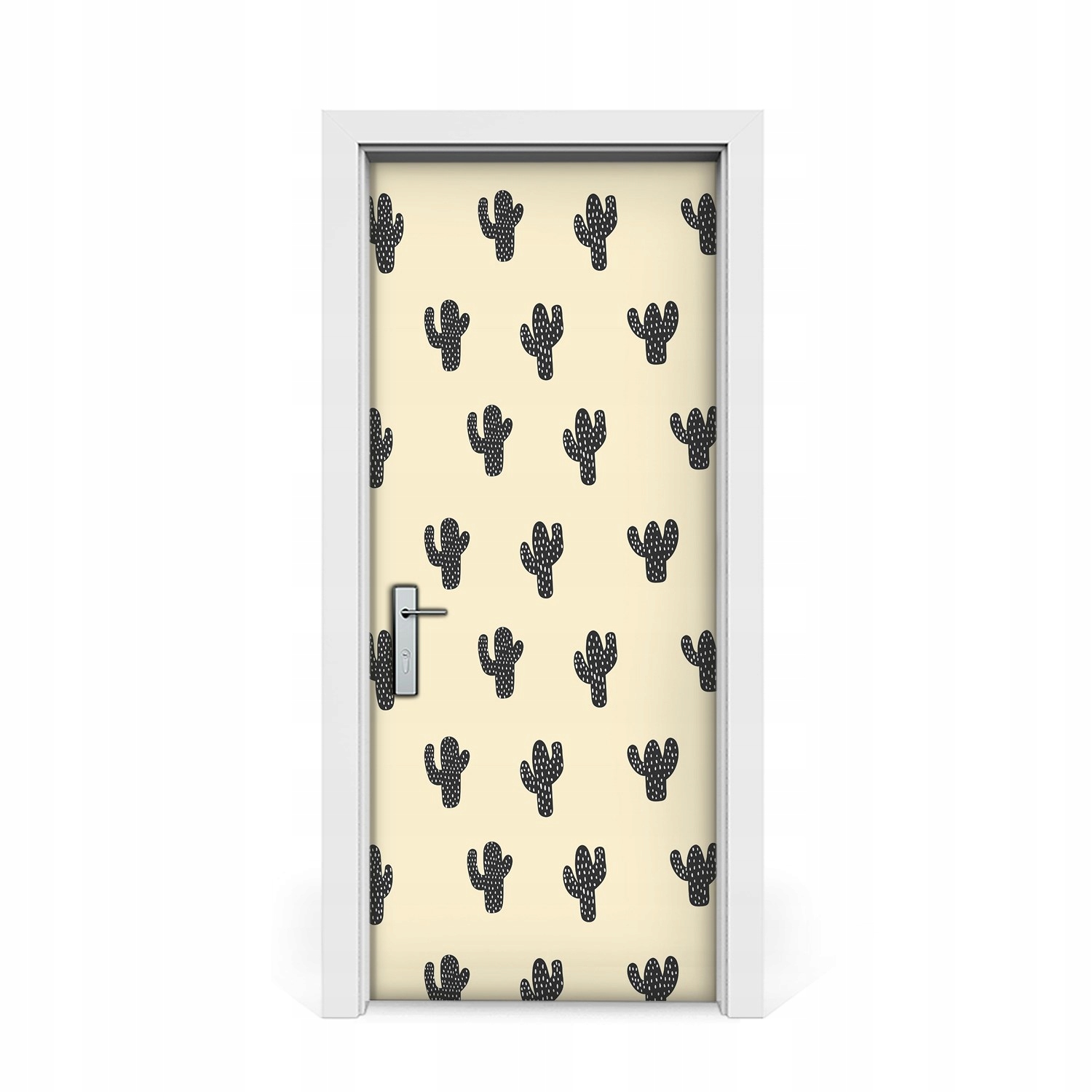 

Naklejka na drzwi Minimalistyczne kaktusy 85x205