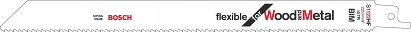 BOSCH BRZESZCZOT DO PIŁY SZABLASTEJ DREWNO/METAL