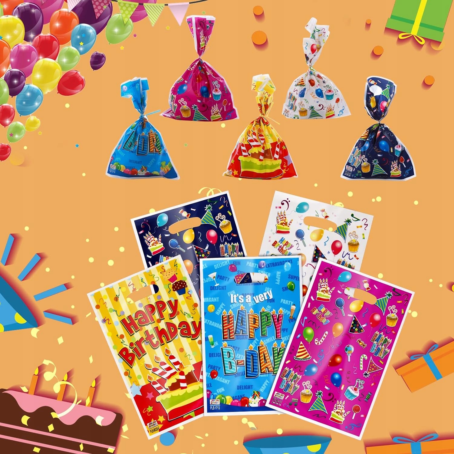 ZESTAW 50 WORECZKÓW TOREBEK DO PAKOWANIA PREZENTÓW, UPOMINKÓW Stan opakowania oryginalne