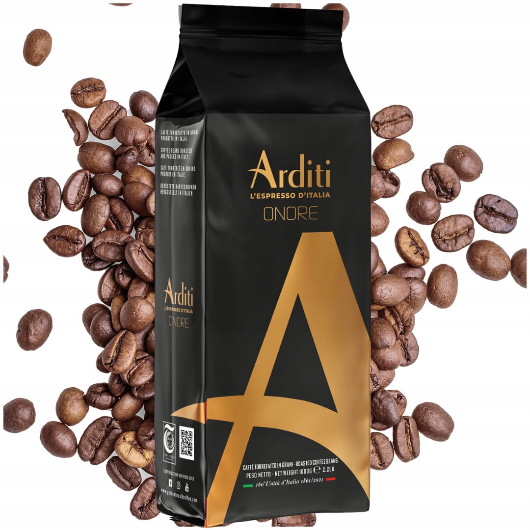 Arditi Onore 1 kg – Italská Káva Premium zrnková s výjimečnou kvalitou