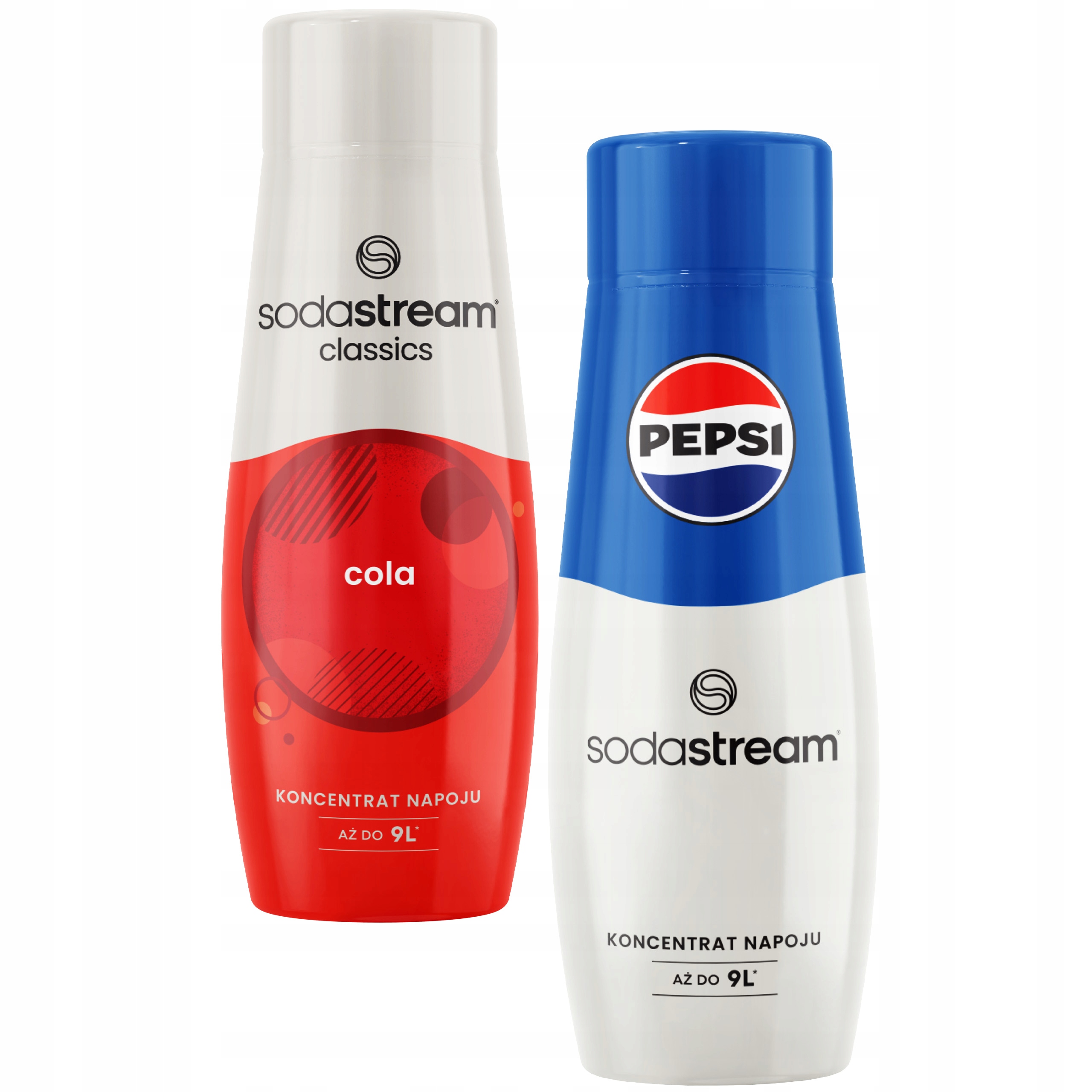 SODASTREAM Koncentrat zestaw COLA + PEPSI