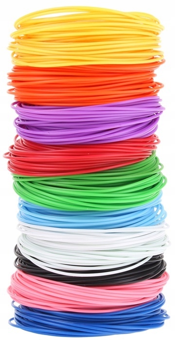 

Wkład Długopis 3D Pen Filament 10szt Pcl 1.75mm/5m