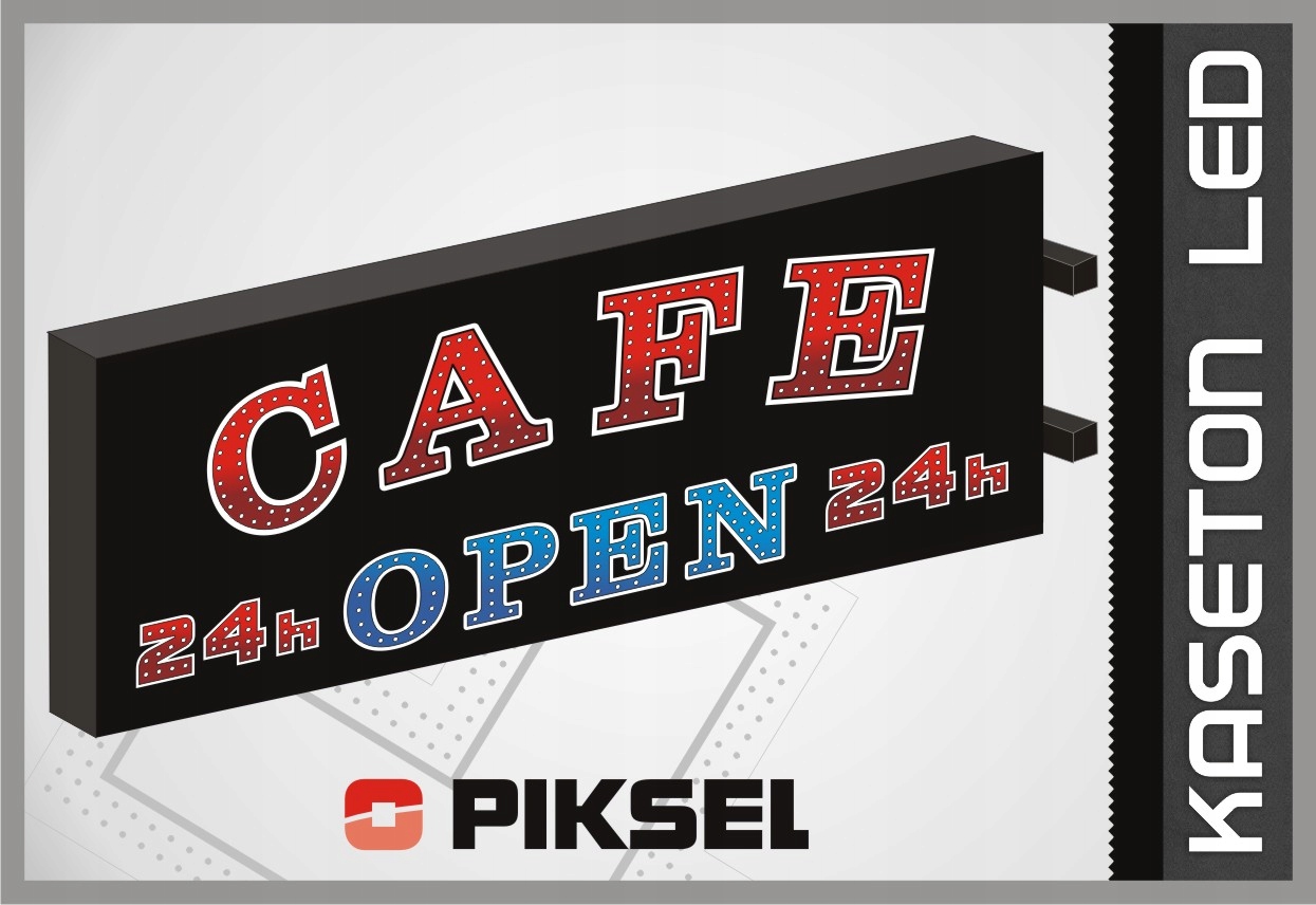 Kaseton LED 77777 24h HOT SPOT 100x40 cm 2 stronny Wysokość produktu 40 cm