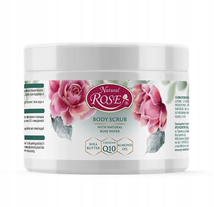 

Różany peeling do ciała Naturalna Róża Q10 350ML
