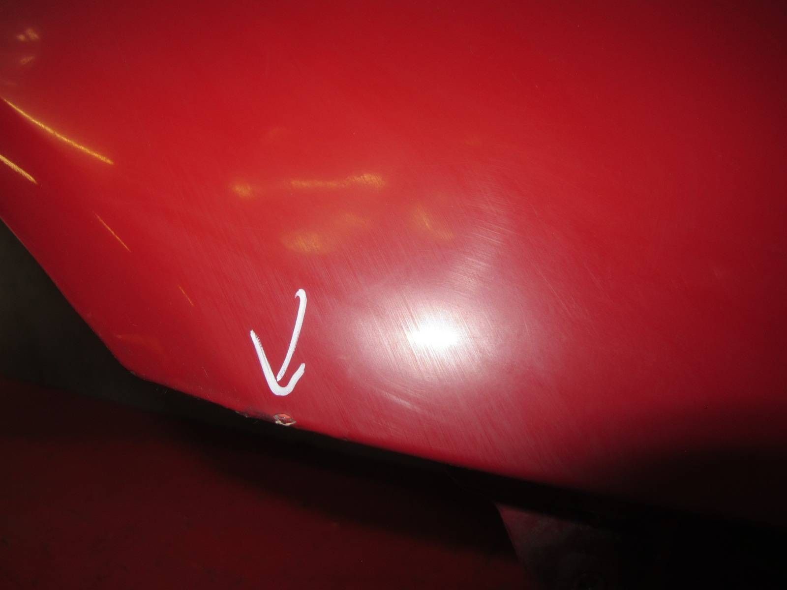 ALFA ROMEO BRERA 939 fender right front front red 289/A
