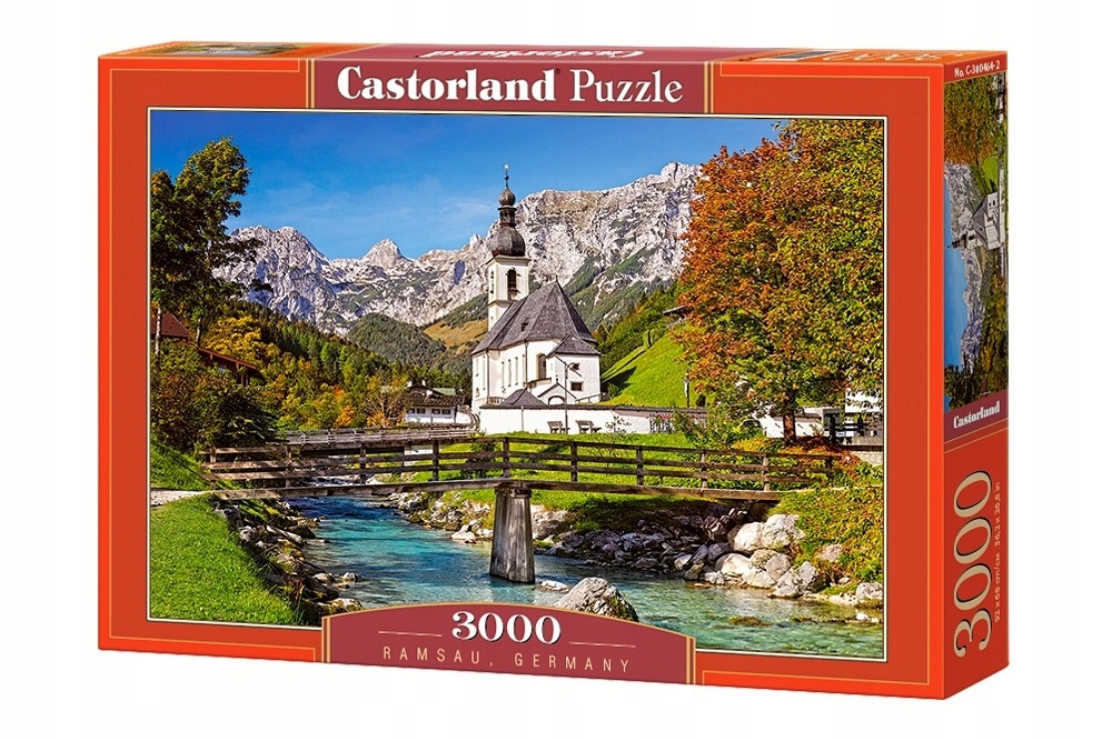 

Puzzle Castor 3000 elementów, Ramsau, Niemcy