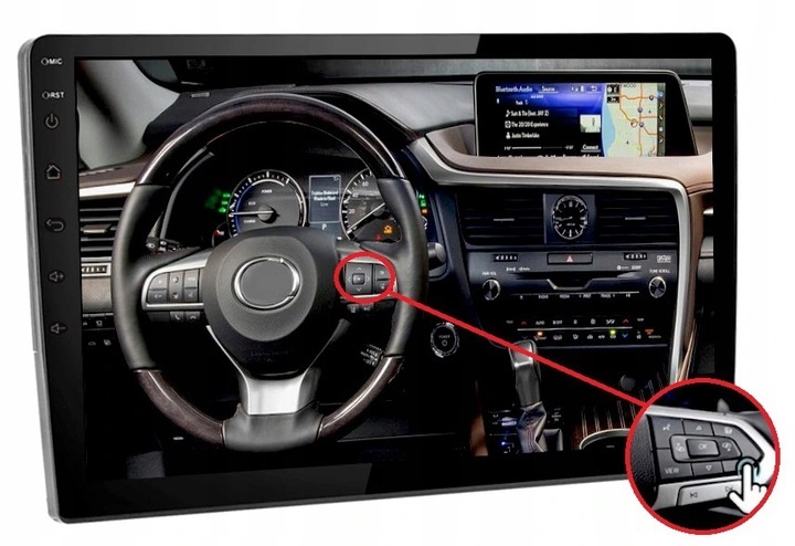 RADIO GPS ANDROID RENAULT CLIO 2012-2018 USB 16GB Złącza AUX USB