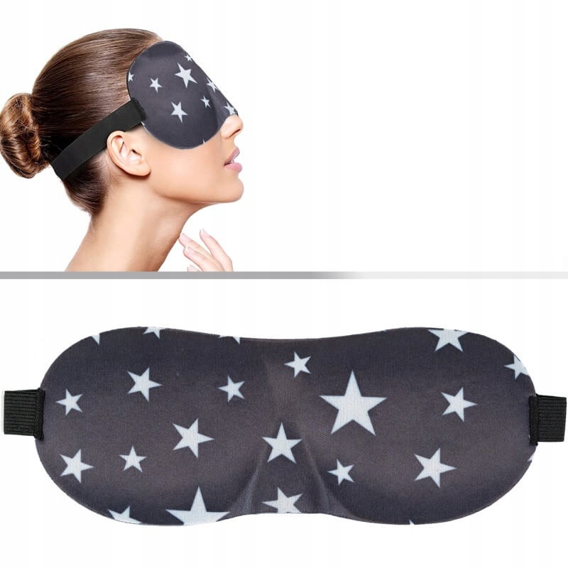 OPASKA DO SPANIA NA OCZY RELAX SEN WAYA 3D COMFORT WYGODNA REGULOWANA