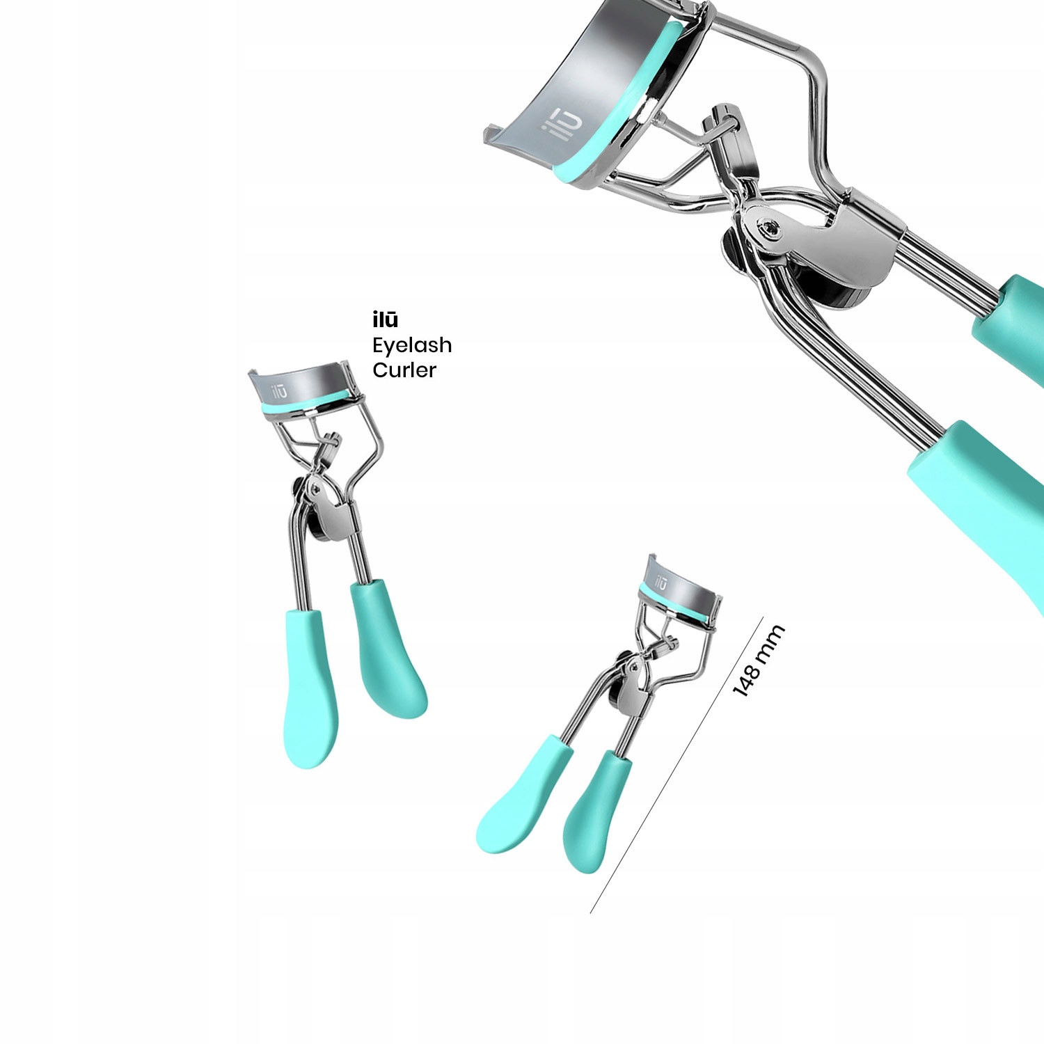 ILU EYELASH CURLER ZALOTKA DO RZĘS NIEBIESKA Marka Tools For Beauty