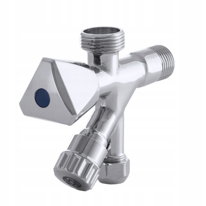 

Zawór Kątowy Kombinowany 1/2x3/4x3/8 Podwójny