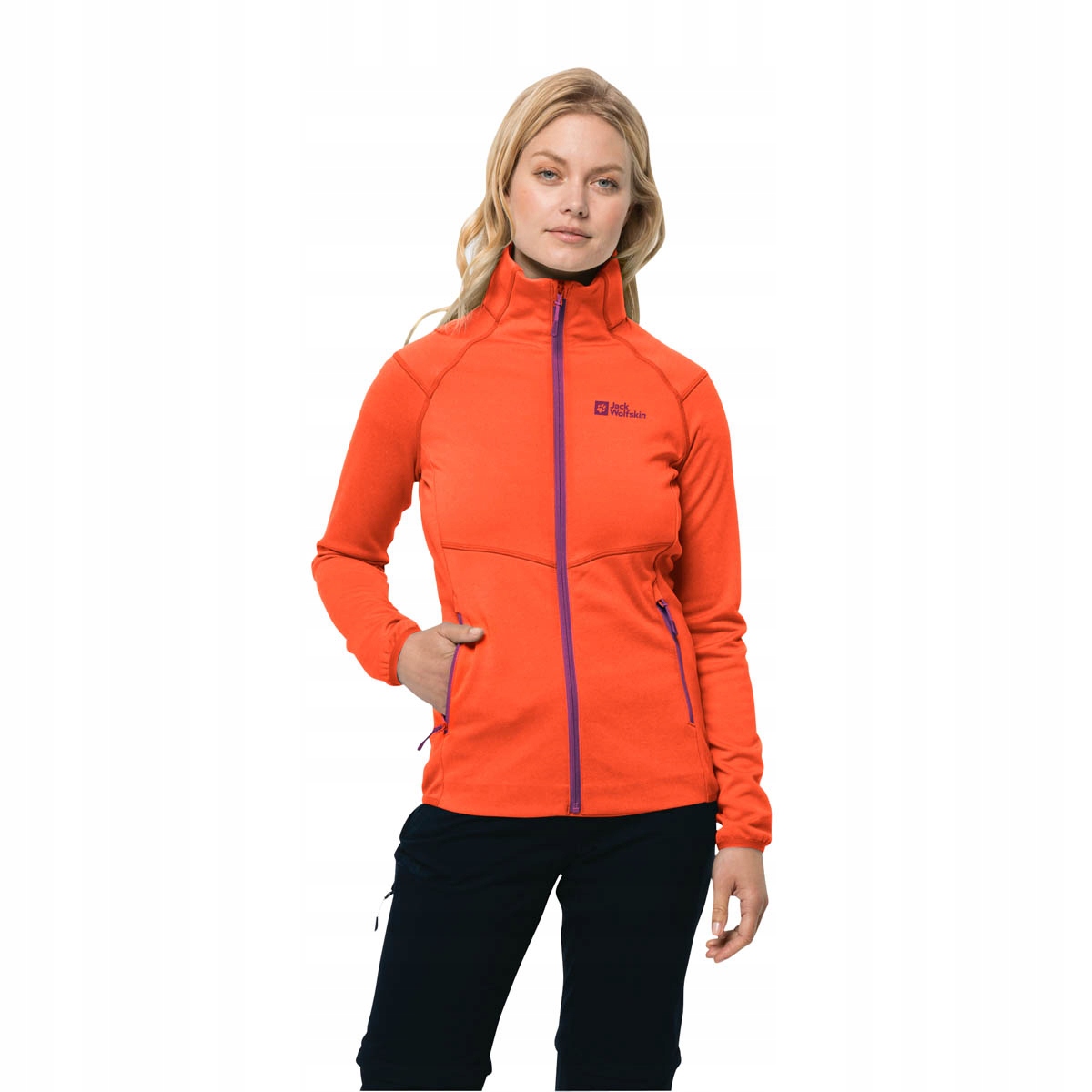 Damska bluza polarowa rozpinana Jack Wolfskin Fortberg Fz M