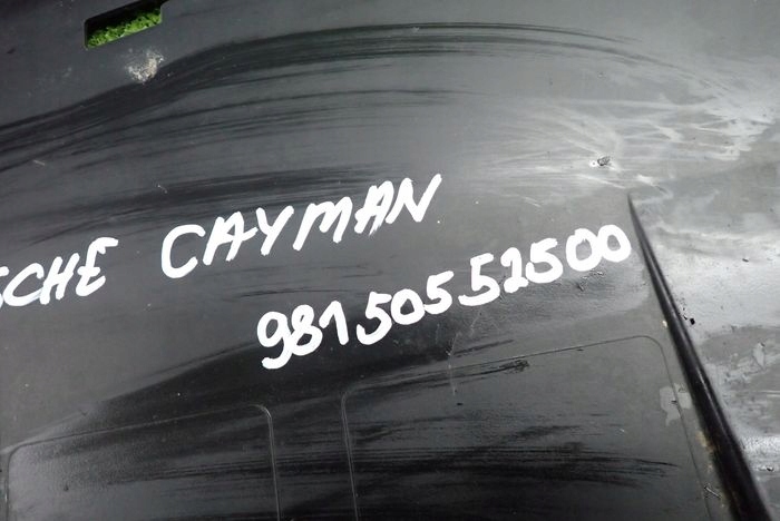 PORSCHE CAYMAN Blende Abdeckung abdeckung unter Stoßstange 98150552500