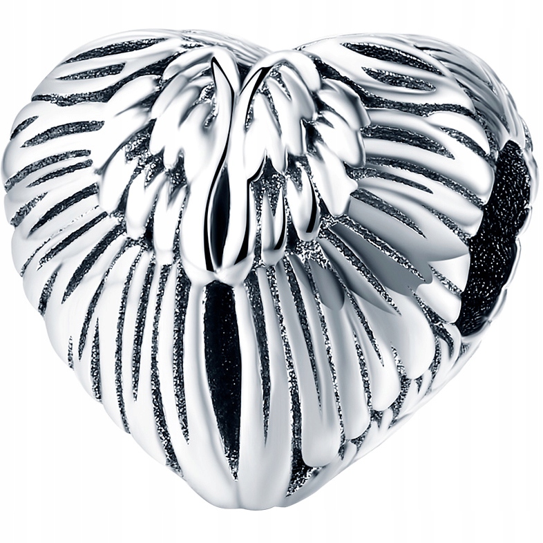 

Zawieszka Charms Serce Skrzydła koralik beads