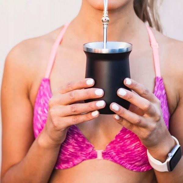 YERBA MATE Z DZIKĄ RÓŻĄ MIĘTA - Brazylisjka odchudzająca SlimFit 400g DOR Waga 400 g