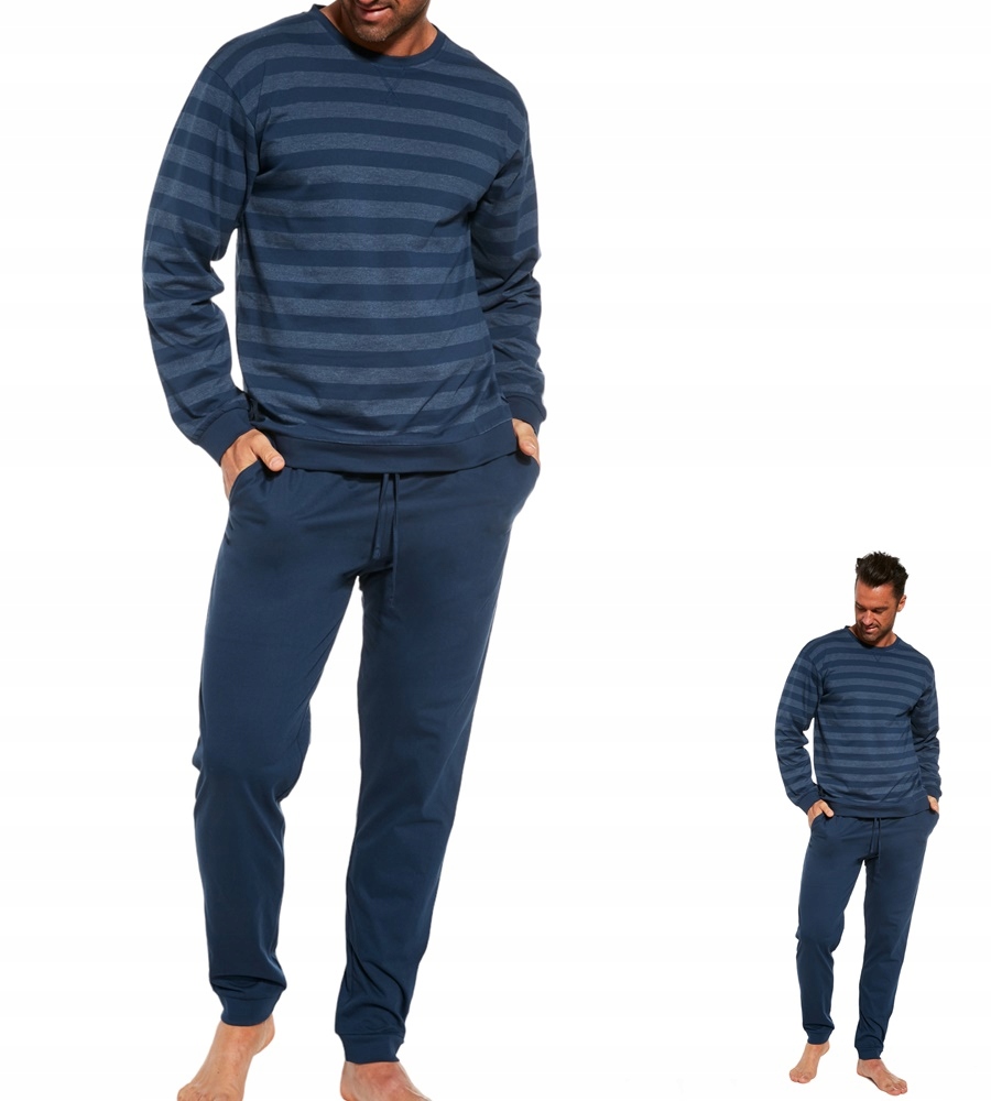 Pánské pyžamo Cornette 117 losse 11 3XL 54 Tmavě modrá