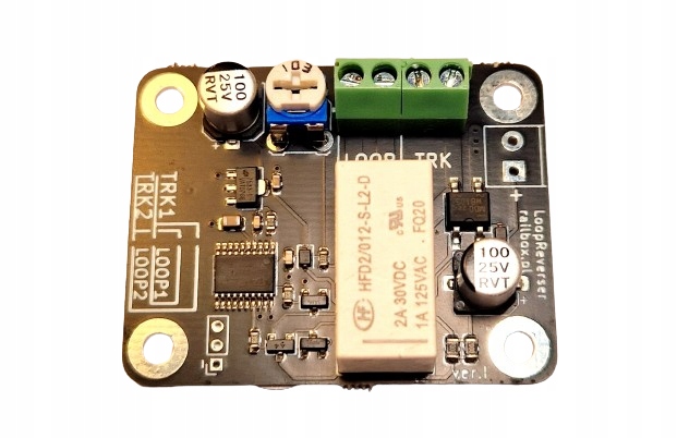 Modul zpětné smyčky DCC nebo analogový Railbox