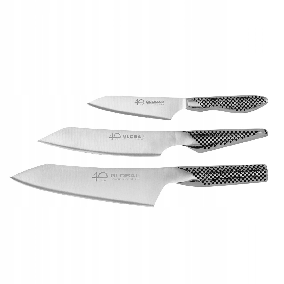 Sada 3 nožů Limited 40th Anniversasry Global