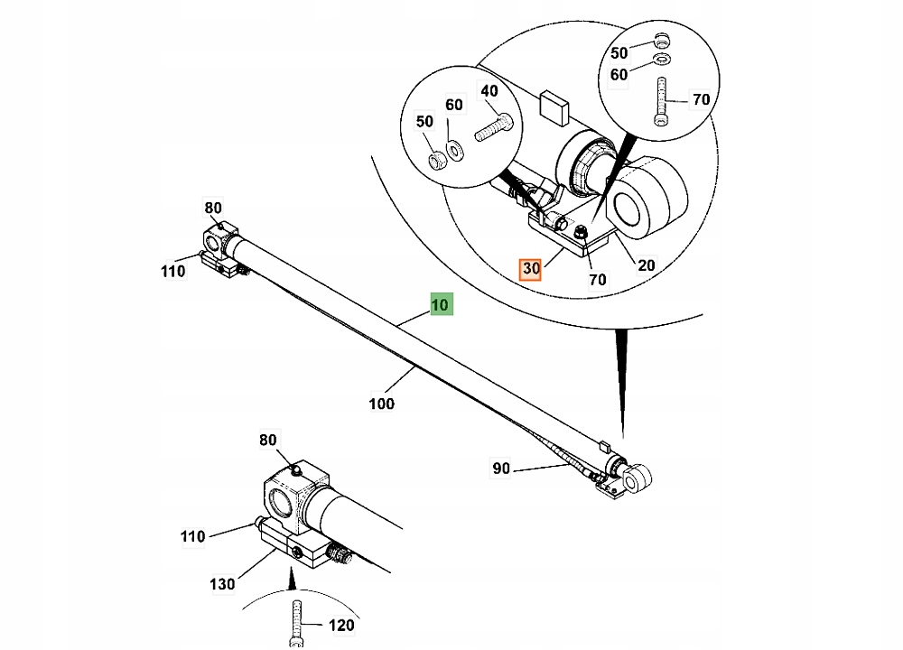 ТЕЛЕСКОПІЧНИЙ НАВАНТАЖУВАЧ 331/13335 JCB 550-140
