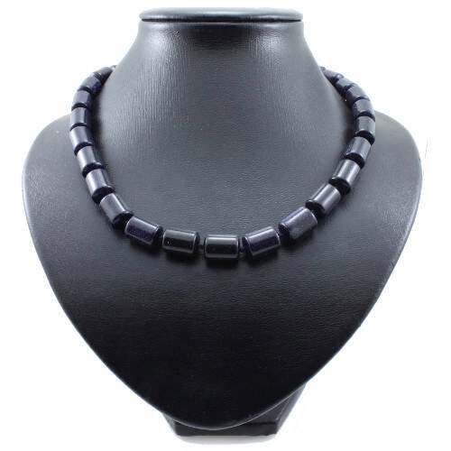 Káhirská Noc Onyx Východu Náhrdelník Kámen Štěstí Etnické Inspirace