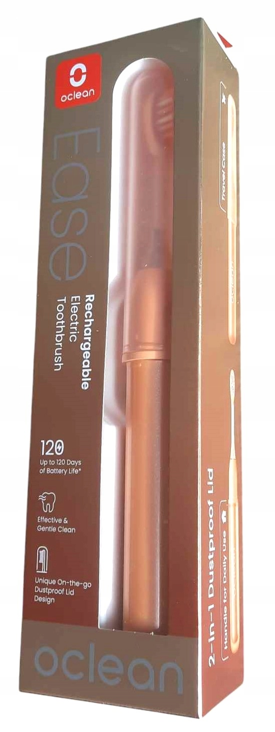 Szczoteczka do zębów soniczna Oclean ease usb-c pomarańczowa