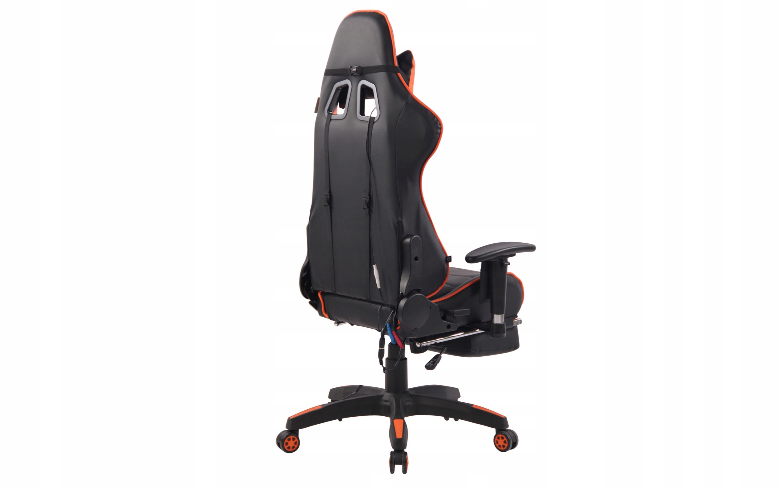 Turbo XFM masaż heat Ekoskóra Czarny/Pomarańcz Model turbo xfm