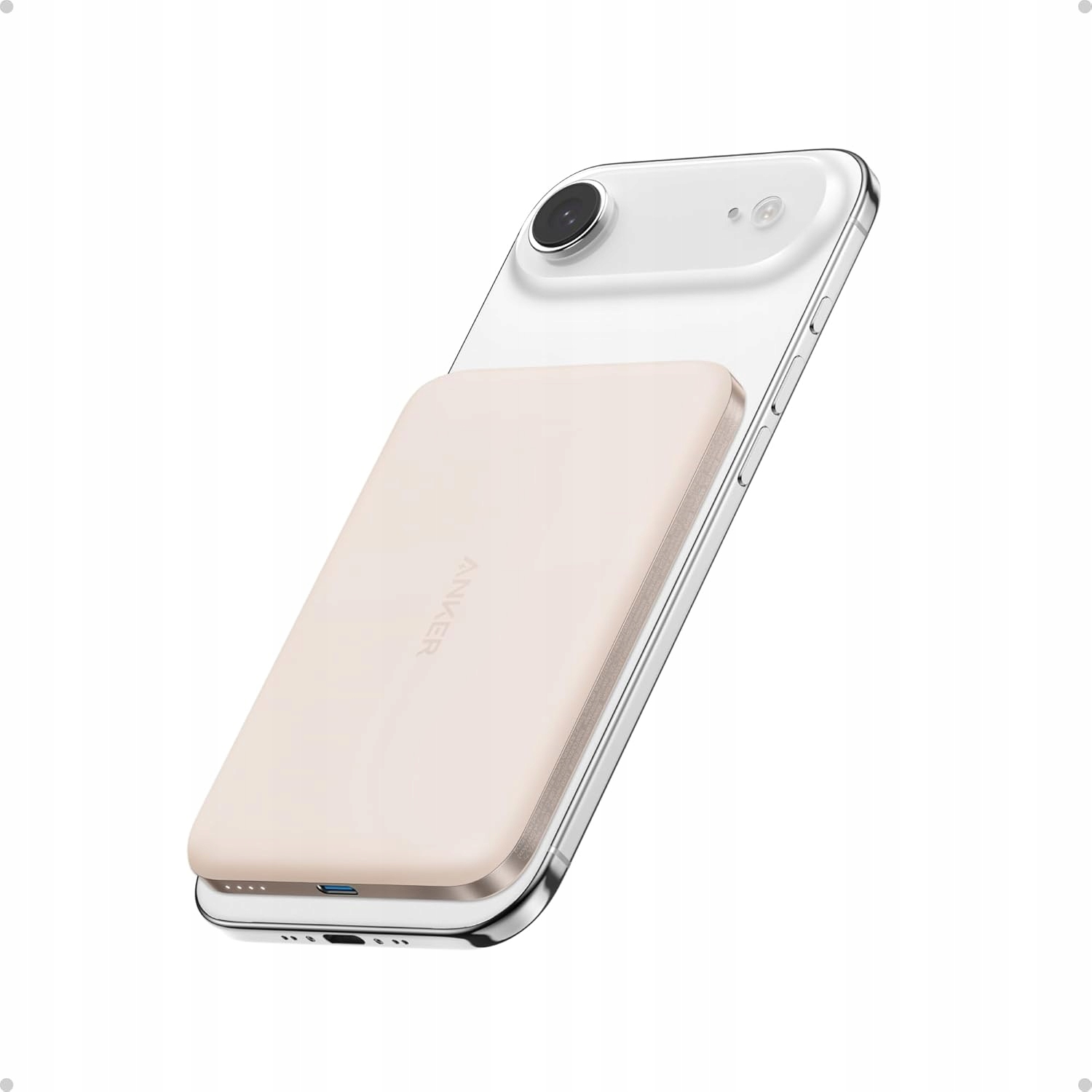 Powerbank Anker Nano Magsafe QI2 5000 Mah Ultra Tenký Zlatý