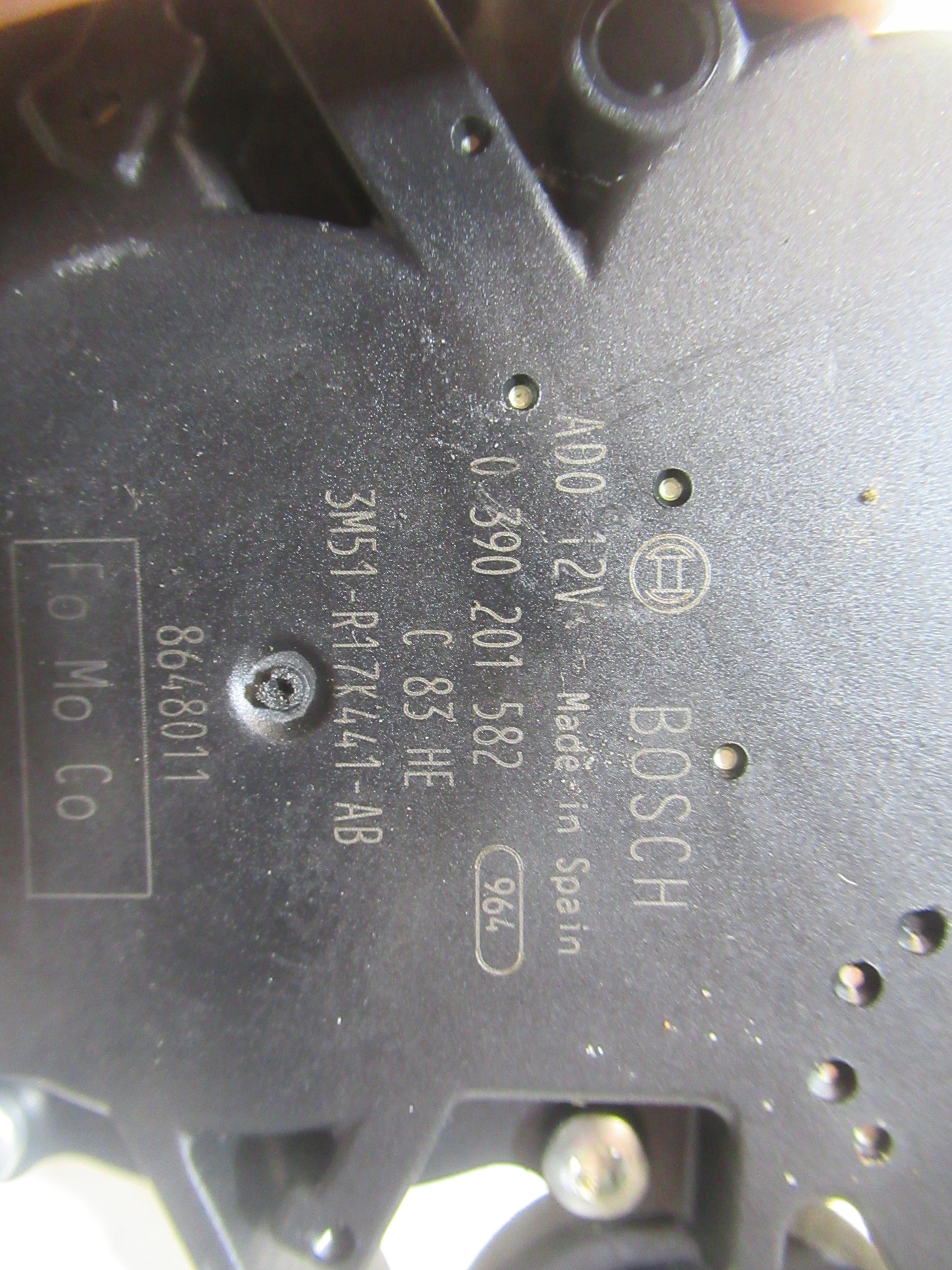motorić brisača stražnje FORD FOCUS C-MAX BOSCH 2004
