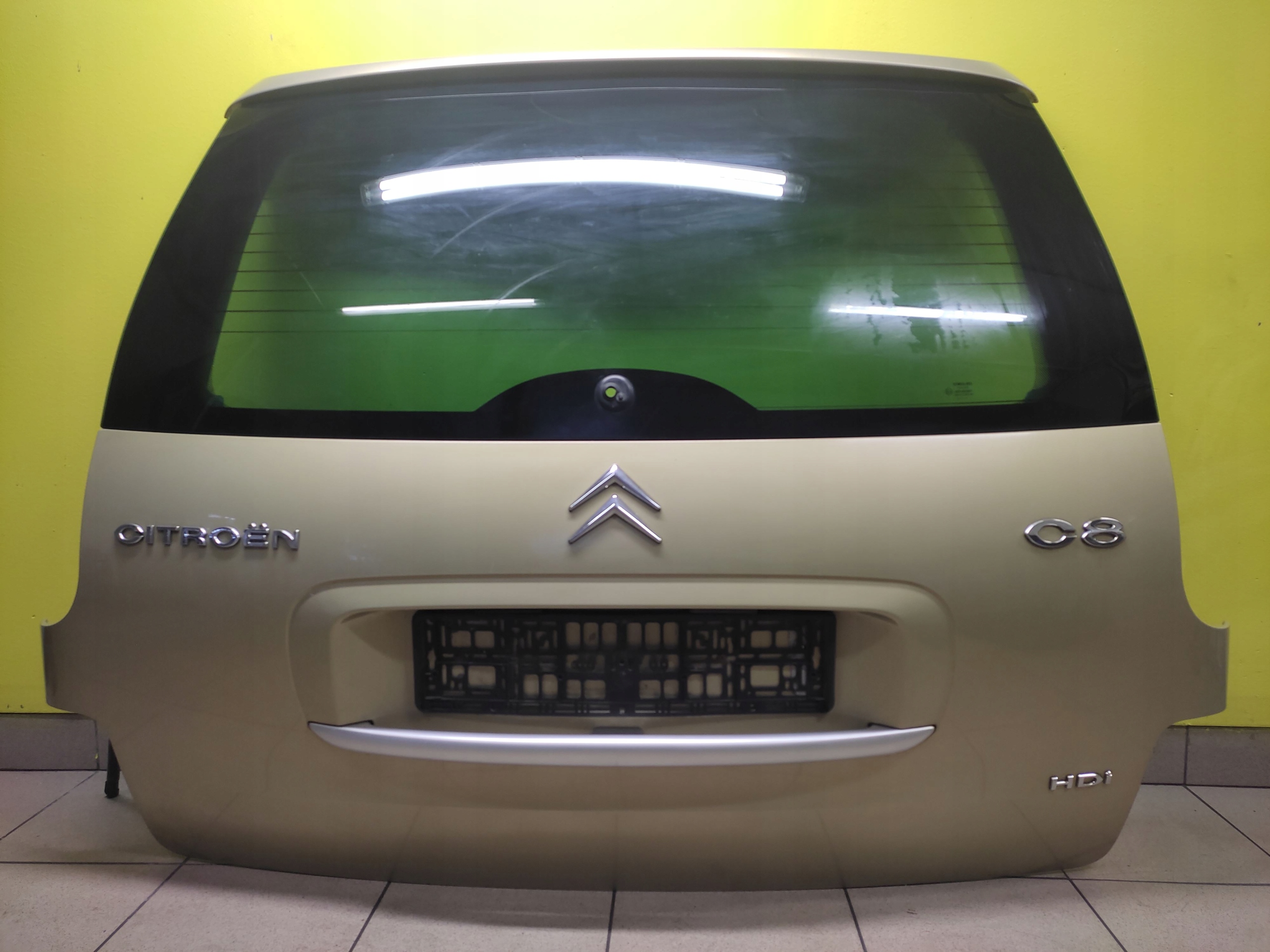 CITROEN C8 rear trunk door boot LAKIER KAN