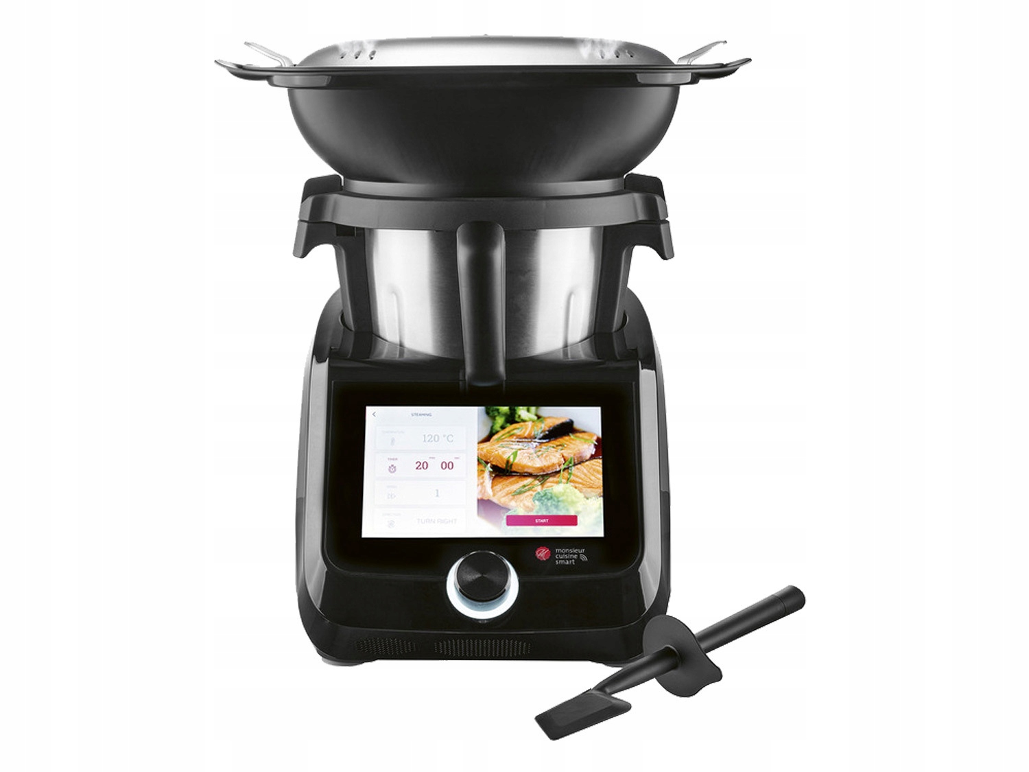 Robot Monsieur Cuisine Smart Model 2023 Lidlomix- czarny