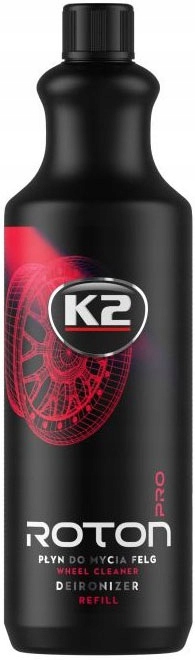 K2 ROTON PRO ŻEL DO MYCIA FELG KRWISTY EFEKT 1L