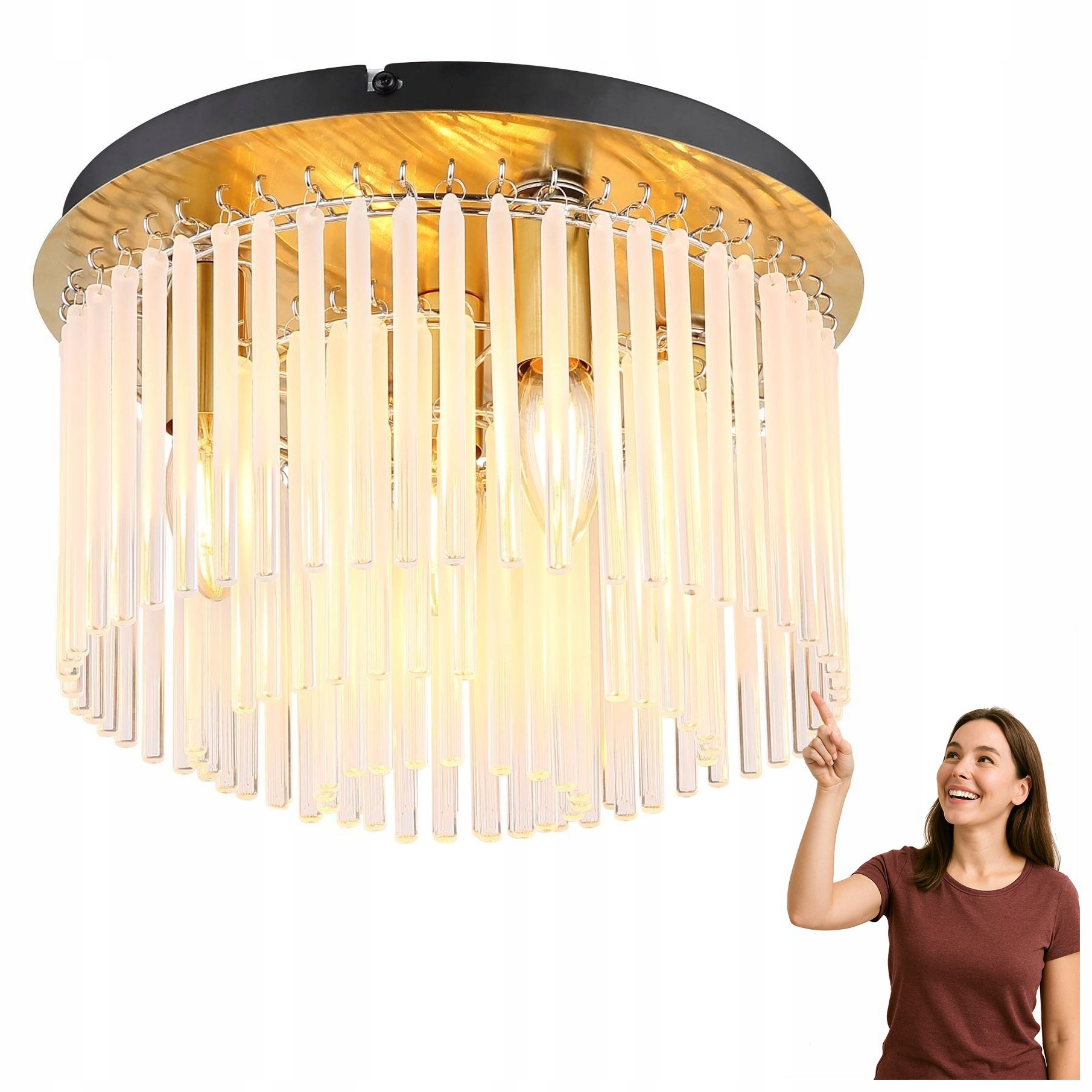 Stropná lampa Gorley 15698DM Globo