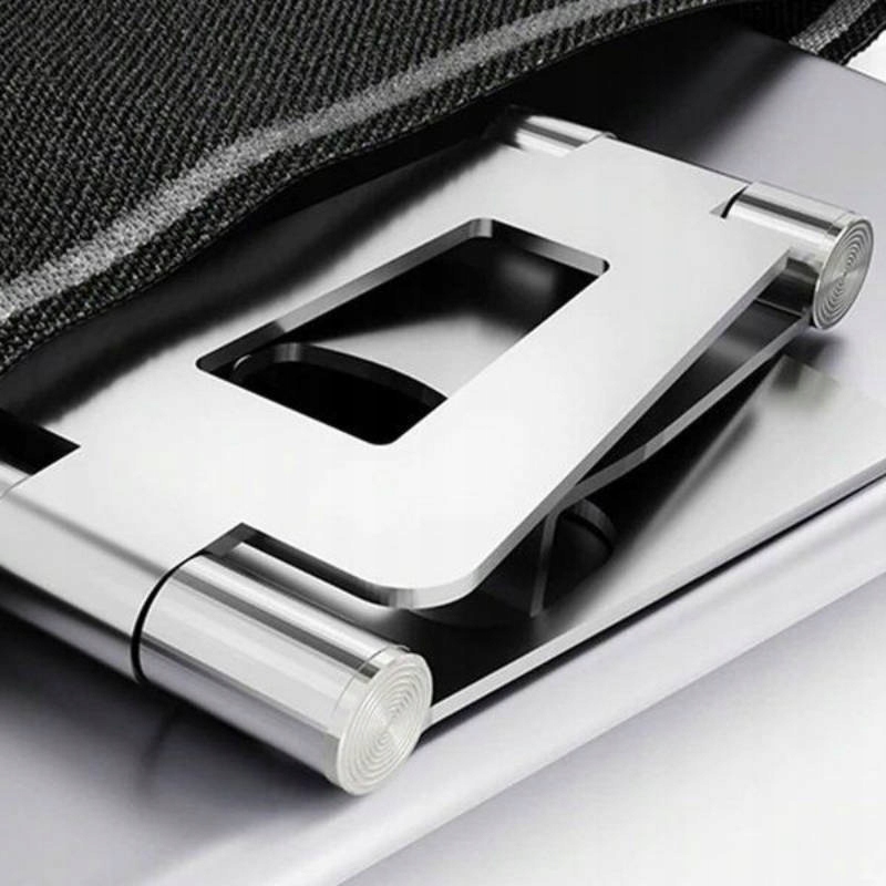 ALUMINIOWA PODSTAWKA STOJAK NA TELEFON TABLET Kolor srebrny