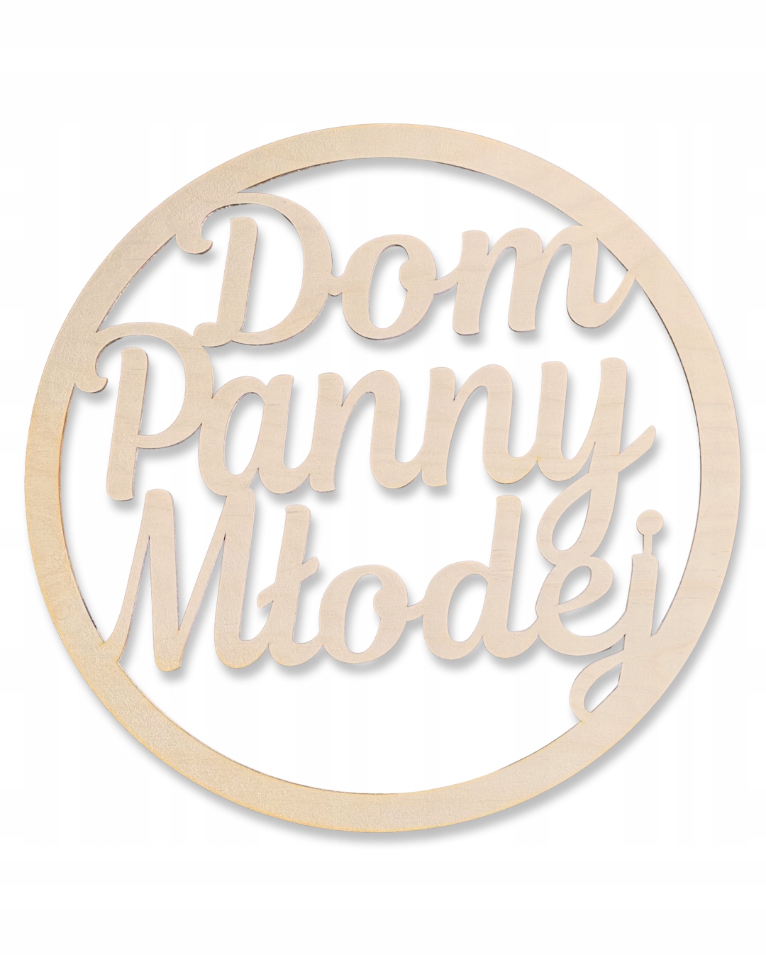 

Dom Panny Młodej Koło 39cm duże ślub wesele Drewno