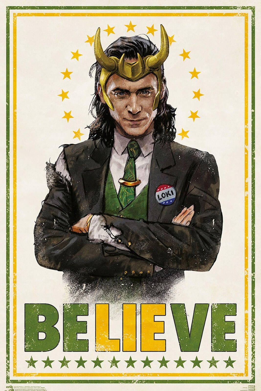 

Marvel Loki Believe plakat filmowy 61x91,5 cm