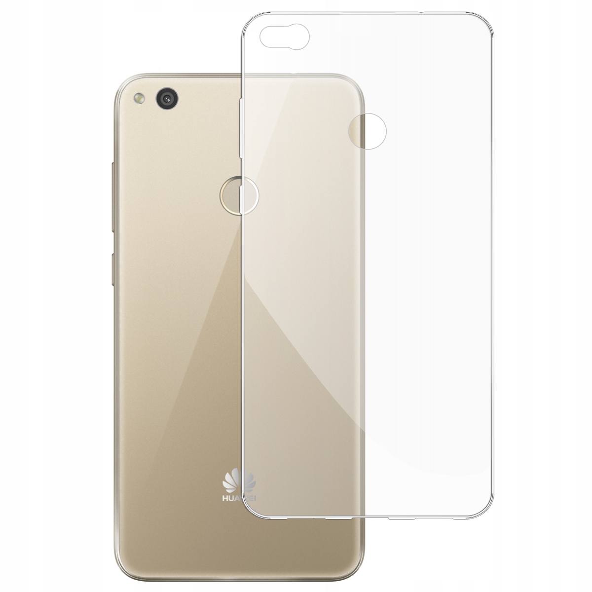 

Etui do Huawei P8/P9 Lite 2017 gumowe Slim Clear