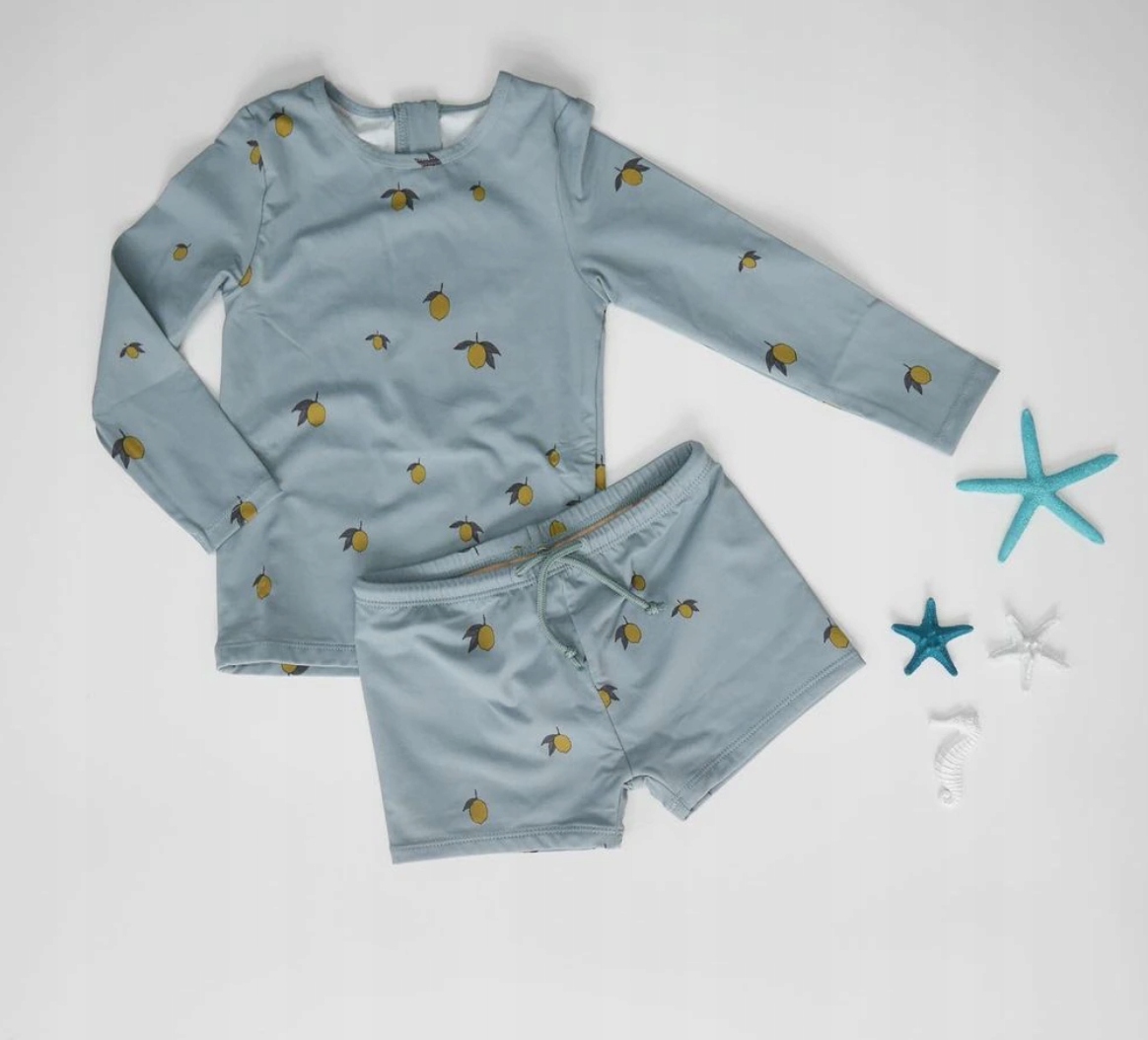 STRÓJ KĄPIELOWY DZIECIĘCY CHŁOPIĘCY DWUCZĘŚCIOWY UPF 50+ 86/92 1-2LAT Kod producenta UV-15