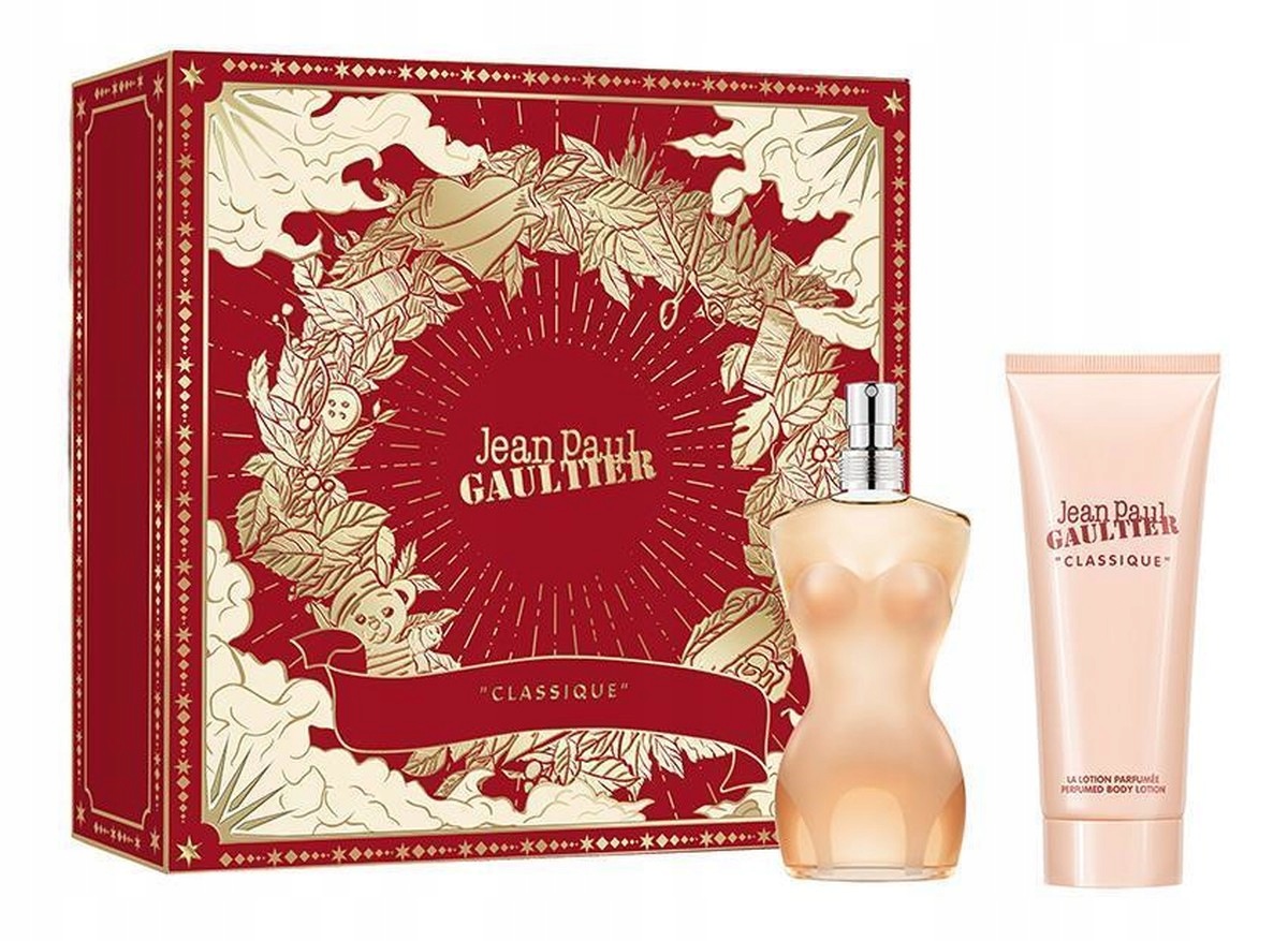 Jean Paul Gaultier Classique sada toaletní voda 50 ml balzám 75 Ml